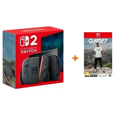 Nintendo Switch 2 Oyun Konsolu + Nintendo Switch 2 EA FC 27 Oyun