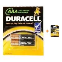 Duracell Güçlü Pil Paketi - AAA ve 2032 Bir Arada!