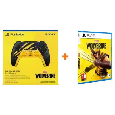 PS5 Wolverine Özel Edisyon Oyun ve Kontrol Paketi