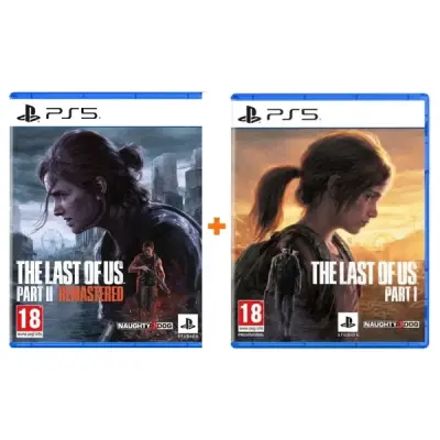 PS5 The Last of Us Part 2 Remastered + PS5 The Last of Us Part 1 Bundle