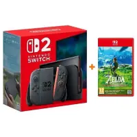 Nintendo Switch 2 Oyun Konsolu + The Legend of Zelda: Breath of the Wild Oyunu