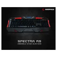 Everest Rampage Spectra R5 Makrolu Oyuncu Klavyesi