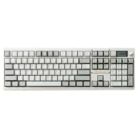 Chilkey ND104 Alüminyum Mekanik Klavye - Lunar White / WS Breeze Switch / 1.2mm
