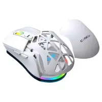 Claws Nexus Air V1 Beyaz RGB Optik Kablolu/Kablosuz Oyuncu Mouse