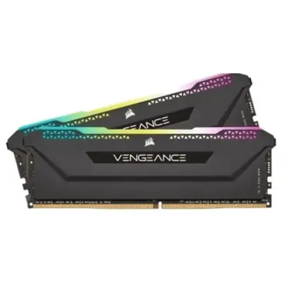 CORSAİR 16GB(2X8) VENGEANCE RGB PRO SL 3200MHZ CL16 DDR4 RAM (CMH16GX4M2Z3200C16)