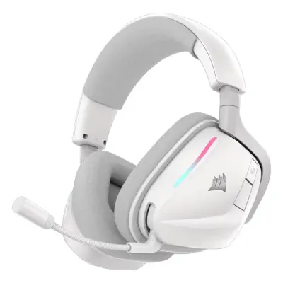 Corsair Void V2 Wireless CA-9011380-WW Beyaz RGB Kablosuz Kulak Üstü Oyuncu Kulaklığı