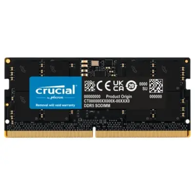 Crucial CT16G52C42S5 NTB 16GB 5200MHz DDR5 CL42 SODIMM Dizüstü Bilgisayar Bellek