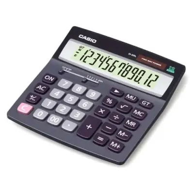 CASIO D-20L MASA USTU HESAP MAKINASI