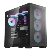 DARKFLASH DLX4000 MESH SİYAH 750W ARGB MİD TOWER KASA