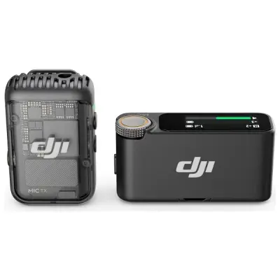 DJI MİC 2 (1 TX + 1 RX) KABLOSUZ TEK KİŞİLİK KOMPAKT MİKROFON SETİ