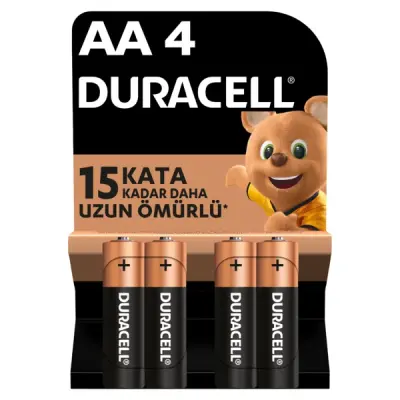 DURACELL AA KALEM PİL 4 LÜ