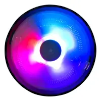 EVERCOOL CS-01 RAİNBOW 3PİN 12CM FAN INTEL LGA1700/AMD AM5 UYUMLU HAVA SOĞUTMALI CPU FAN