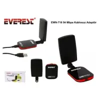 EVEREST EWN-716 54 MPS KABLOSUZ USB ADAPTÖR