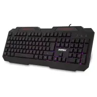EVEREST RAMPAGE KB-115 SİYAH USB 3 RENK AYDINLATMALI GAMING KLAVYE - 17647