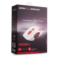 EVEREST RAMPAGE SMX-R3 2000 DPI MAKROLU BEYAZ KABLOLU GAMING MOUSE - 16067