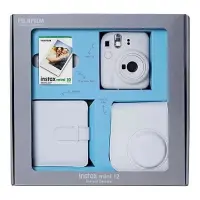 FUJIFILM Instax Mini 12 Bundle Box Anlık Fotoğraf Makinesi Kil Beyazı