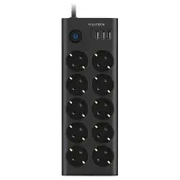FULLTECH TERMAL AKIM KORUMALI 10 LU UZATMA KABLOSU 3XUSB 1X TYPE C FTR-14