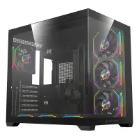 Game İn Game Dream Siyah 7x12cm Argb Fanlı Akvaryum Kasa