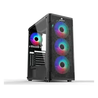GAMEBOOSTER GB-M206B USB 3.0 RGB FAN ATX SİYAH KASA