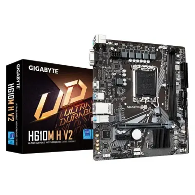 Gigabyte H610M-H-V2 Intel LGA1700 DDR5 Micro ATX Anakart