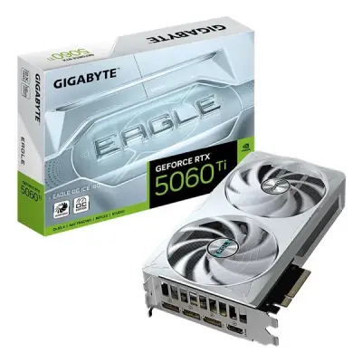 Gigabyte RTX 5060 TI Eagle OC Ice 16G GV-N506TEAGLEOC ICE-16GD 128 Bit GDDR7 16 GB Ekran Kartı