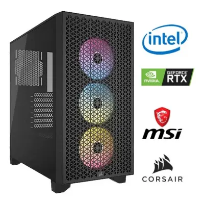 GND V13.4 İNTEL İ5-14400F / 16GB RAM / 1TB SSD / MSI RTX 4070 OYUNCU BİLGİSAYARI