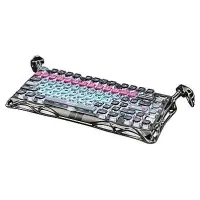 GRAVASTAR MERCURY V75 PRO CYBERPUNK RGB %75 TKL MAGNETİC SWITCH KABLOLU MEKANİK OYUNCU KLAVYESİ