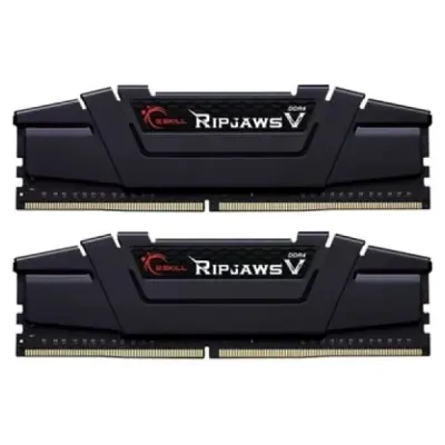 GSkill RipjawsV F4-3200C16D-16GVKB 16GB (2x8) 3200MHz CL16 DDR4 Masaüstü Bilgisayar Bellek