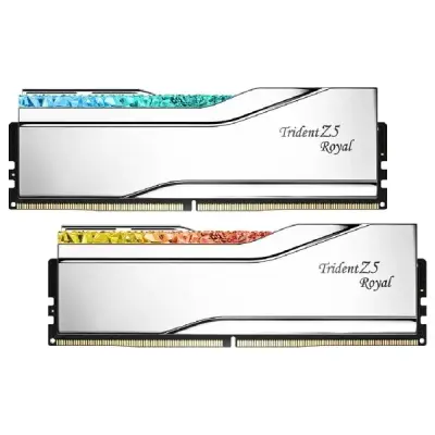 GSKILL TRİDENT Z5 ROYAL 32GB (2X16GB) DDR5 6400MHZ CL32 INTEL XMP DUAL KİT RAM