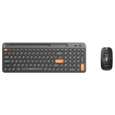 Havit KB835WB Siyah Kablosuz Klavye Mouse Seti