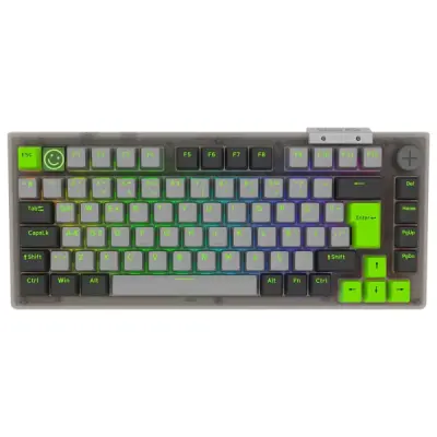 Hawk Gaming HK610 RGB TKL Gateron Switch Kablolu/Kablosuz Oyuncu Klavyesi