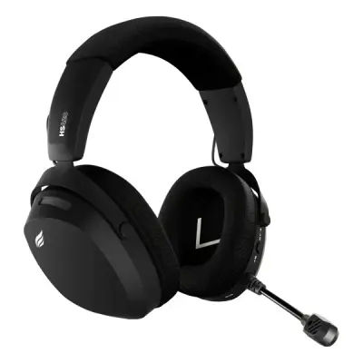 Hawk HS420 Siyah 7.1 Type-C Kablolu/Kablosuz Kulak Üstü Oyuncu Kulaklığı
