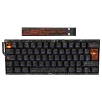 HK820 Hall Effect Manyetik Switch Rapid Trigger RGB 8k Hz 0.1 Ms Kablolu %60 Gaming Klavye