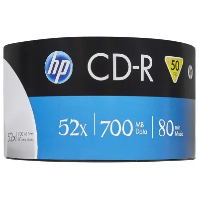 Hp Cd-R 700Mb-80Mın 52X 50 li Shrink