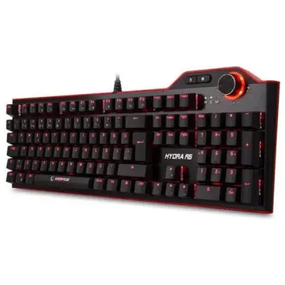 Everest Rampage Hydra R6 Siyah USB Aydınlatmalı Gaming Pro Q Multimedia Mekanik Klavye