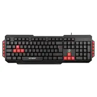 HYTECH HYK-46 GAMY COMBO SİYAH USB KIRMIZI TUŞLU Q GAMİNG OYUNCU KLAVYE + MOUSE SET