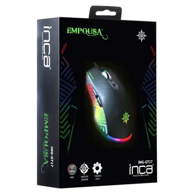 INCA IMG-GT17 EMPOUSA RGB KABLOLU OYUNCU MOUSE