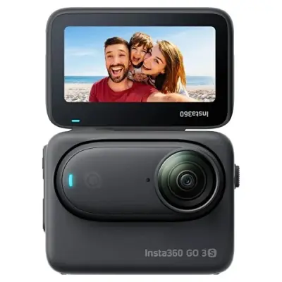 Insta360 Go 3S 128 GB Siyah Aksiyon Kamerası