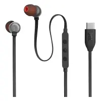 JBL TUNE 310C USB-C KABLOLU KULAKİÇİ KULAKLIK - SİYAH