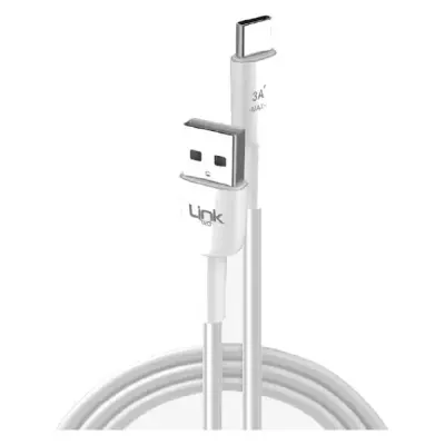 K607 SAFE 2M 3A USB-A TİP-C ŞARJ KABLOSU