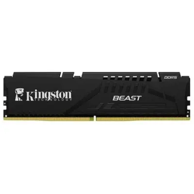KİNGSTON BEAST BLACK8GB 5200 MHZ DDR5 CL36 DIMM KF552C36BBE-8TR MASAÜSTÜ PC RAM