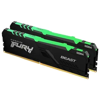 KİNGSTON FURY BEAST RGB DDR4 16 GB(2X8GB) 3200MHZ RAM