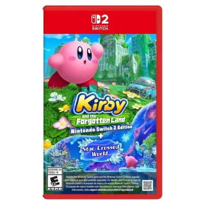 Kirby And The Forgotten Land + Star-Crossed World for Nintendo Switch 2 Oyun