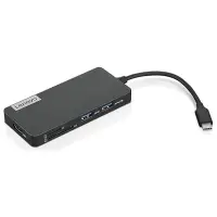 Lenovo USB-C 7'si 1 Arada Hub - Bilgisayar Ağı Dizüstü Bilgisayar Aksesuarı - Dizüstü Bilgisayar Bağlantı İstasyonu - HDMI üzerinden 4K, 3 USB-A cihazı, 2 SD/TF Kart Okuyucular USB-C Güç Geçişi