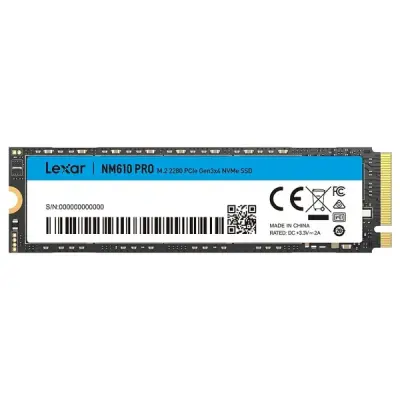 Lexar NM610PRO LNM610P500G-RNNNG PCI-Express 3.0 500 GB M.2 SSD