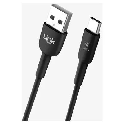 LİNKTECH K602 SAFE 3A TYPE-C USB ŞARJ KABLOSU