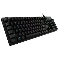 LOGITECH G G512 LIGHTSYNC RGB GX BLUE CLİCKY ARKADAN AYDINLATMALI MEKANİK KABLOLU TÜRKÇE Q OYUNCU KLAVYESİ - SİYAH
