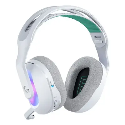 Logitech G522 Lightspeed Beyaz RGB Kablolu/Kablosuz Kulak Üstü Oyuncu Kulaklığı