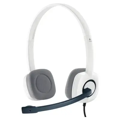 LOGITECH H150 STEREO COCONUT BEYAZ KULAKLIK MİKRAFON