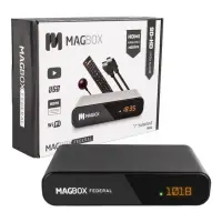 MAGBOX FEDERAL MİNİ HD + SCART TKGSLİ UYDU ALICISI